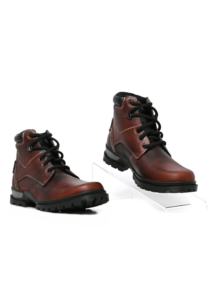 Mens Bronx, Trap, Casual Red Brown Boot – Bolton Shoes