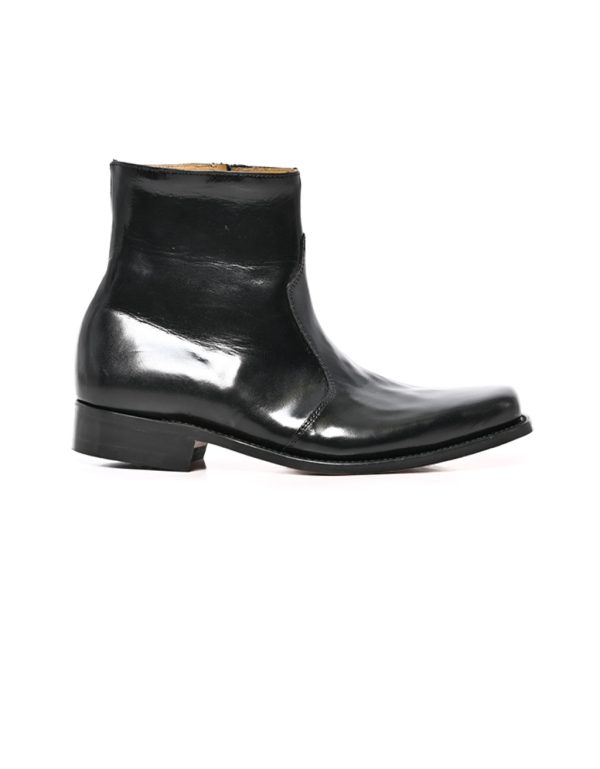 Mens Crockett & Jones, Jasper, Formal Black Boot – Bolton Shoes