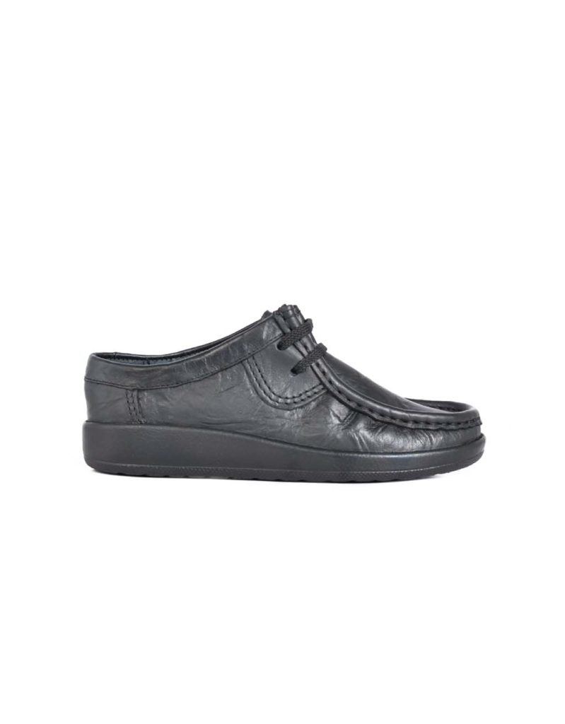 Kiddies Grasshoppers, Hornsby, Casual Black Lace Up – Bolton Shoes
