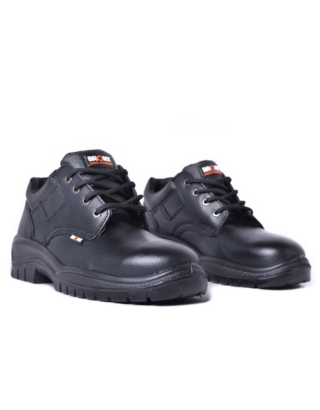 Mens Bronx Safety, Excel, Corporate Black Lace Up – Bolton Shoes