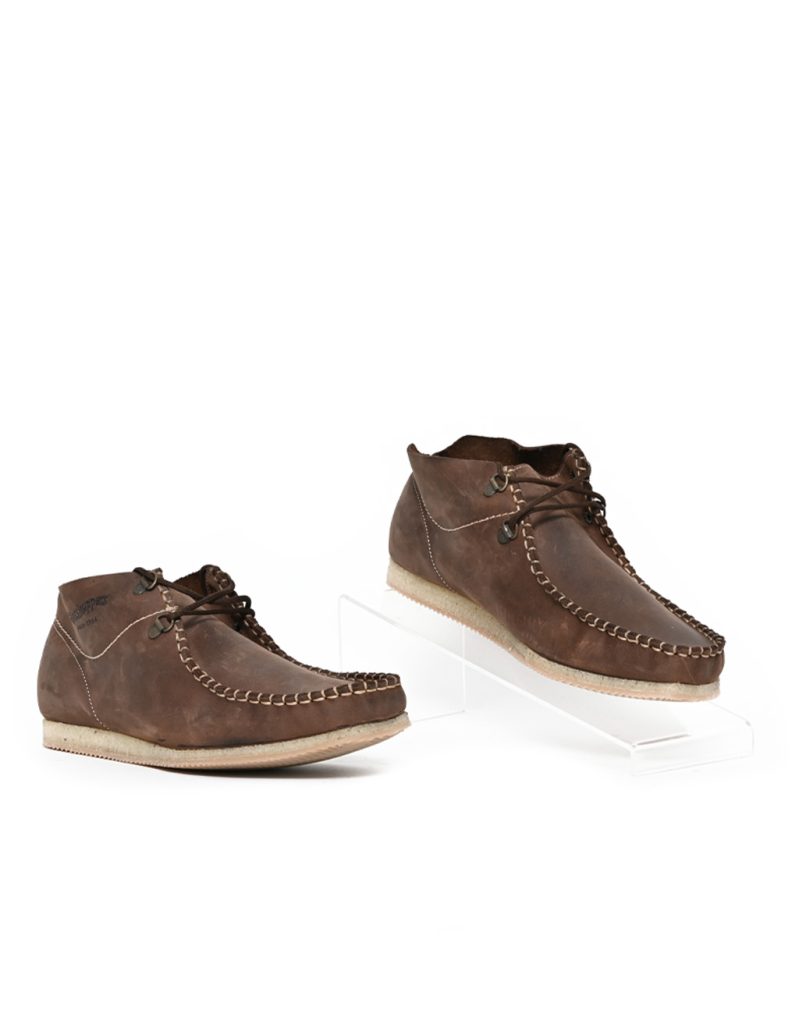 Mens Grasshoppers, Felix, Casual Choc Moccasins | Bolton Shoes