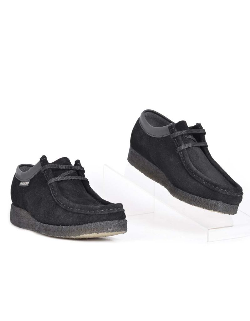 Youth Grasshoppers Taylor Casual Black Moccasins