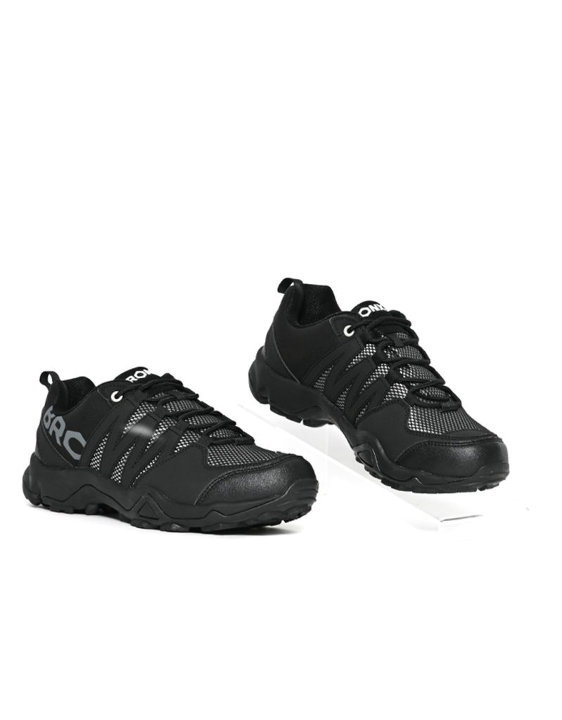 Mens Bronx Sherman Casual Black Lace Up