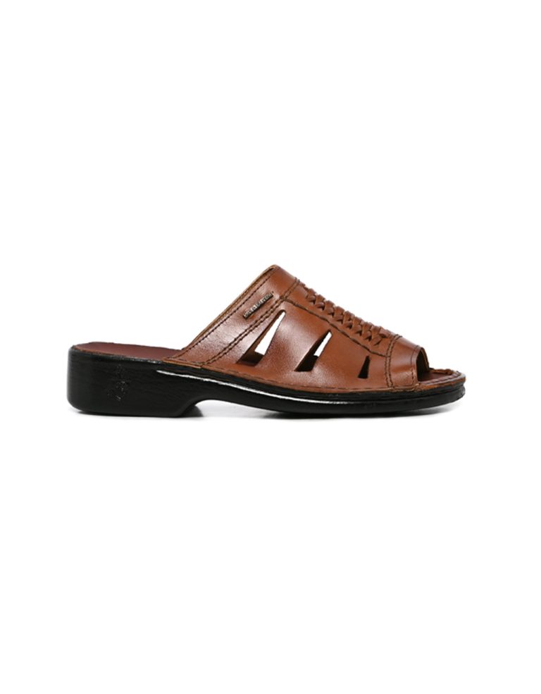 mens leather sandal