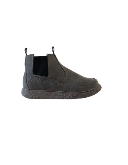 Mens Grasshoppers, Leather Marin, Casual Charcoal Boot